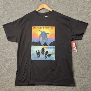 Monster Hunter World Graphic Tee‎ - Black